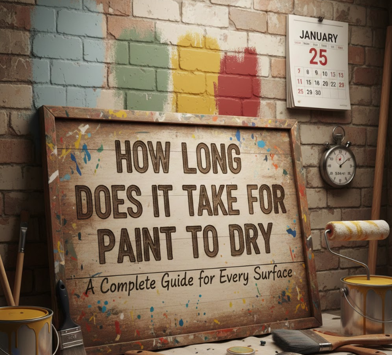 How Long Does It Take for Paint to Dry