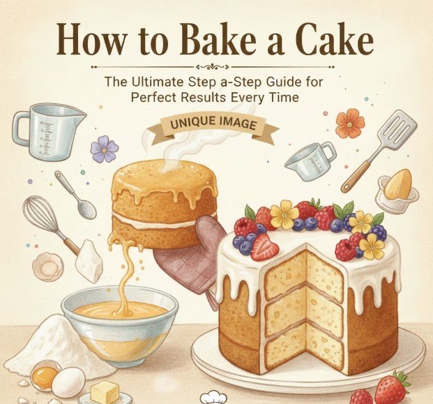 how to bake a cake