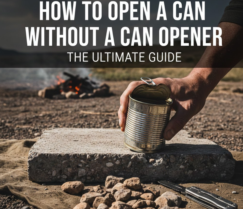 How to Open a Can Without a Can Opener