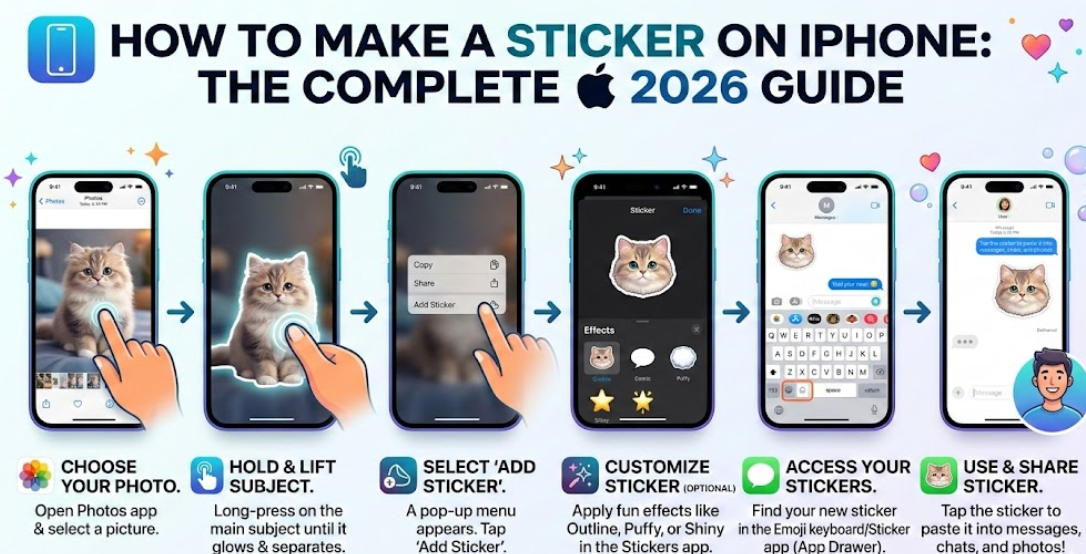 How to Make a Sticker on iPhone