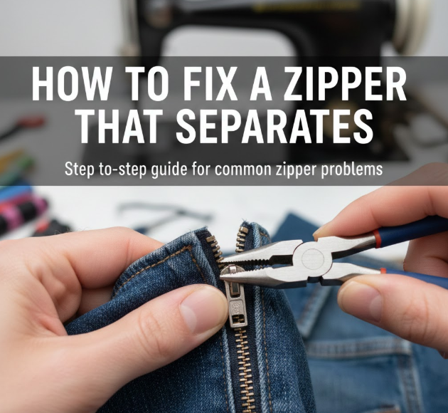 how to fix a zipper