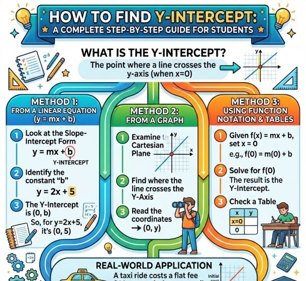 how to find y intercept