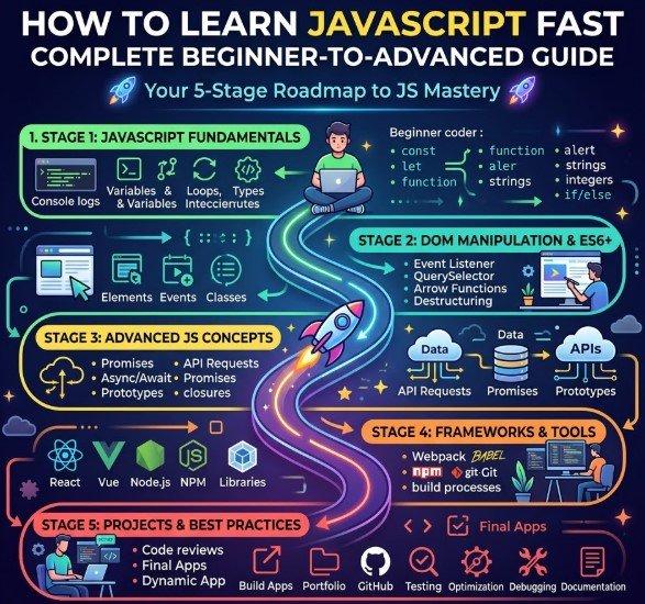 how to learn javascript fast